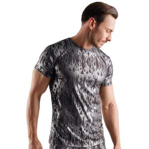Svenjoyment Underwear - Shirt - Flame - Stretch - Metallic - Zwart