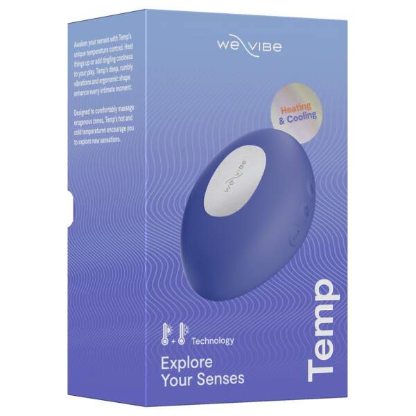 We-Vibe - Temp - Vibrator - Heating - Cooling - Blauw - Afbeelding 4