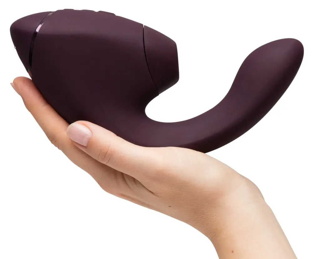Womanizer - Next Duo - Clitoris Stimulator - G-Spot Vibrator - Luchtdruk - Vibraties - Paars - Afbeelding 2