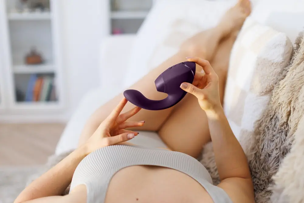Womanizer - Next Duo - Clitoris Stimulator - G-Spot Vibrator - Luchtdruk - Vibraties - Paars - Afbeelding 11
