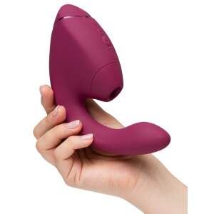 Womanizer - Next Duo - Clitoris Stimulator - G-Spot Vibrator - Luchtdruk - Vibraties - Roze