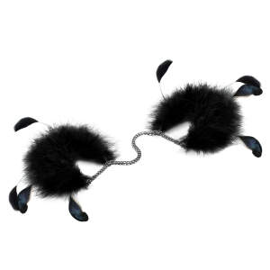 Bijoux Indiscrets - Feather Cuffs - Handboeien - Ketting - Veren