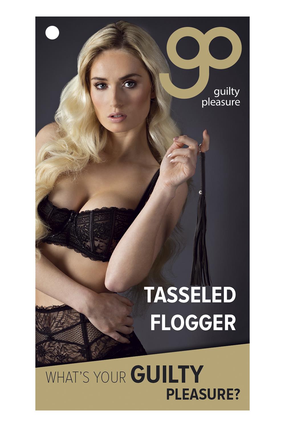 Guilty Pleasure - Tasseled Flogger - Ring - PU-leer - Afbeelding 2