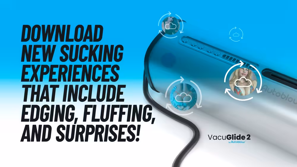 Vacuglide 2 - Blow/Handjob Interactieve Masturbator - Milking Machine - Afbeelding 5