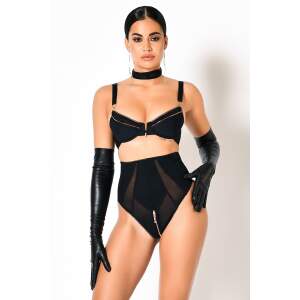 Patrice Catanzaro - Miley String - Hoge taille - Bodyshaping – Zwart