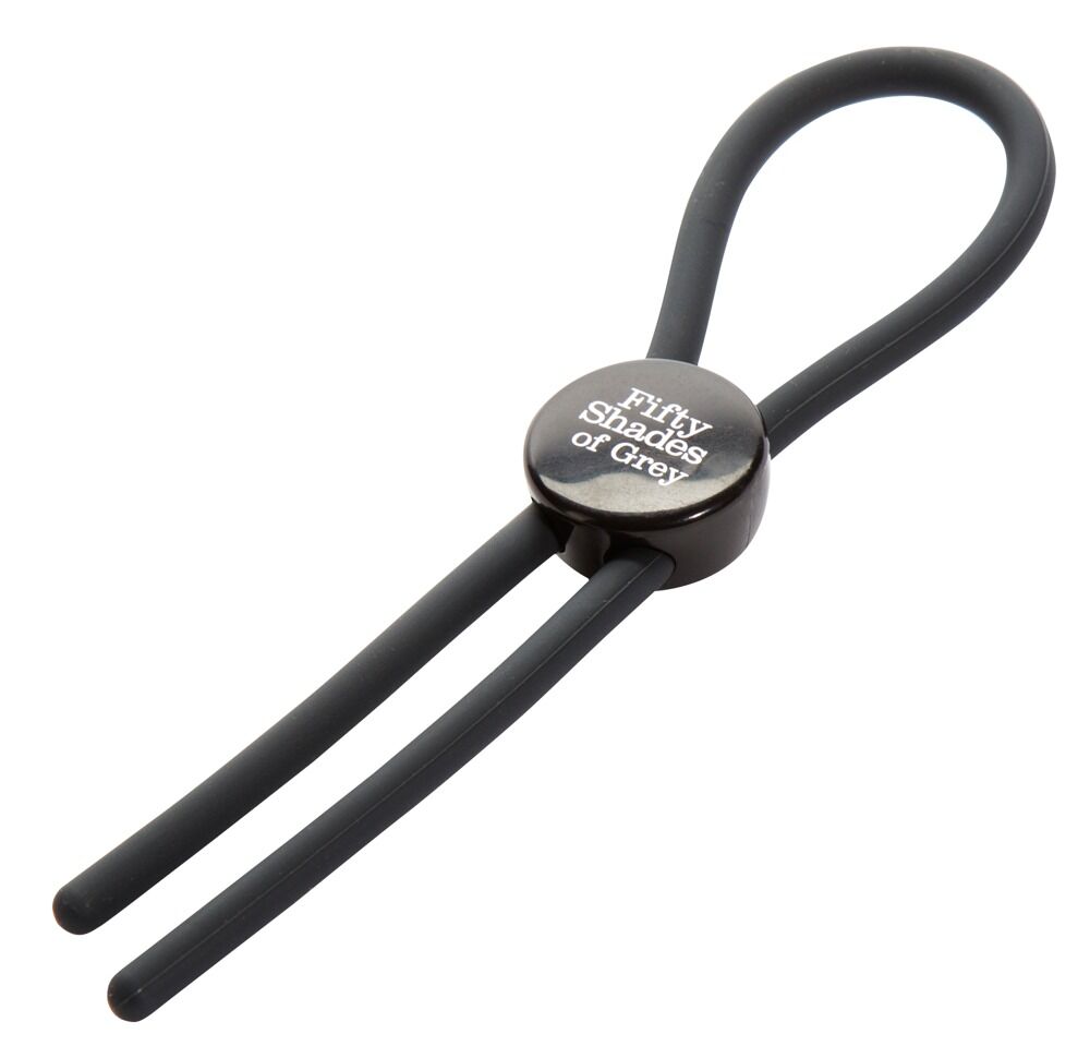 Fifty Shades of Grey – Verstelbare Siliconen Cock Ring - Afbeelding 4