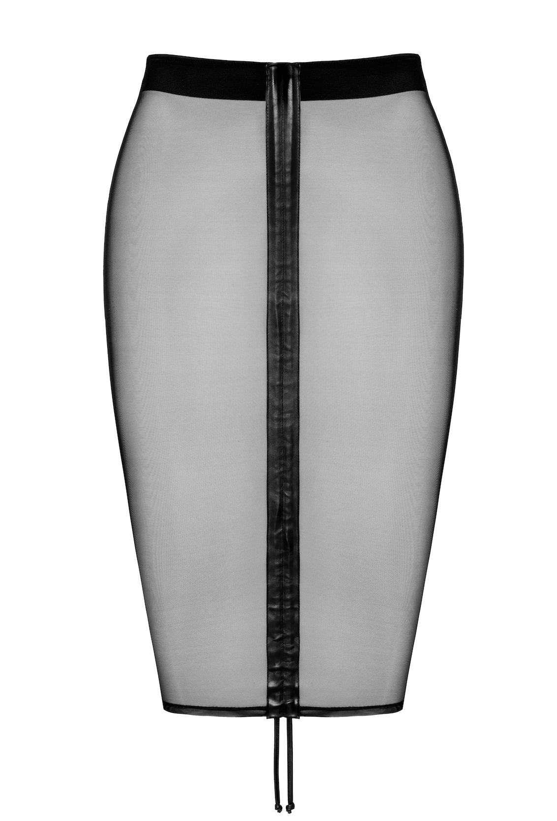 Noir Handmade - F390 Sexy Zwarte Gaas Rok - Troublemaker - Afbeelding 10