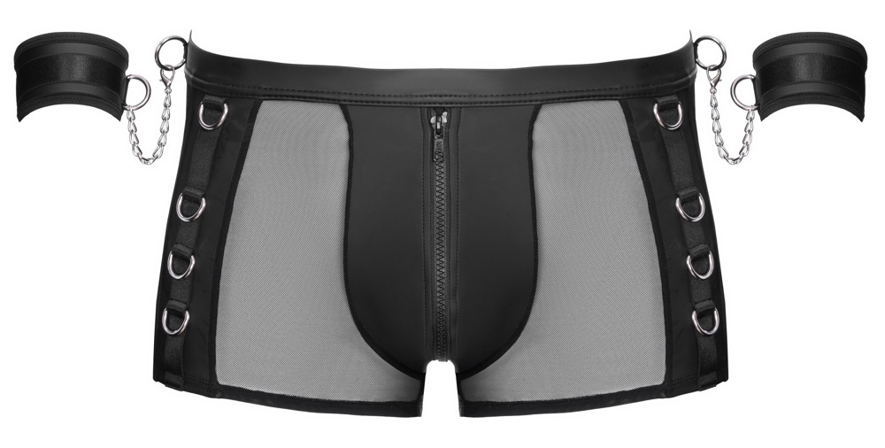 Fetish pants svenjoyment met cuffs ghost front