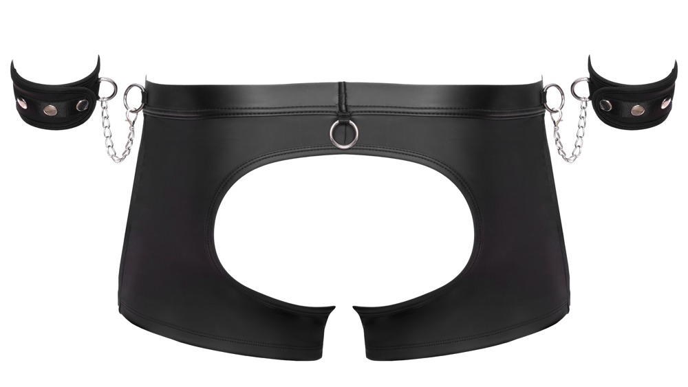 Fetish pants svenjoyment met cuffs ghost back