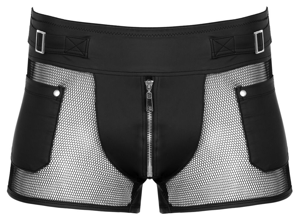 Wetlook Short met Mesh Inzetten - Svenjoyment - Afbeelding 7