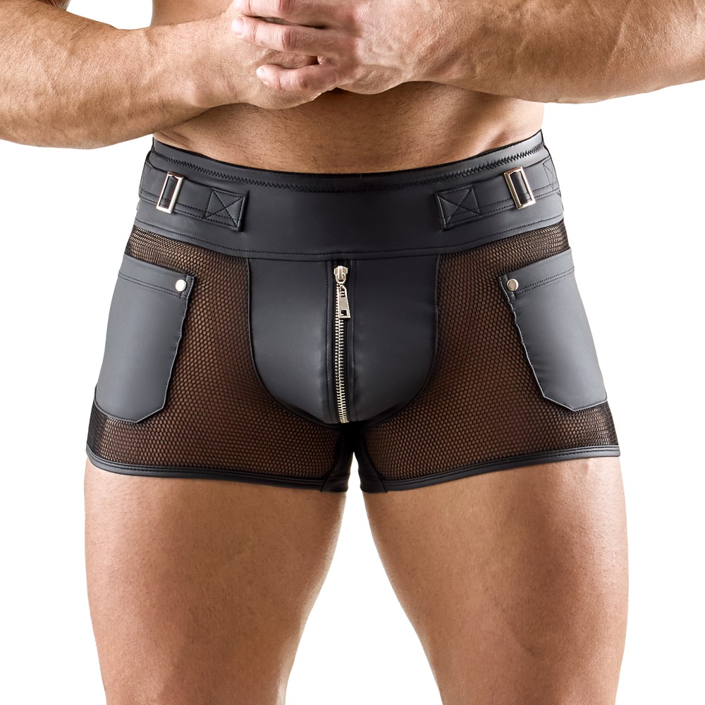 Wetlook Short met Mesh Inzetten - Svenjoyment