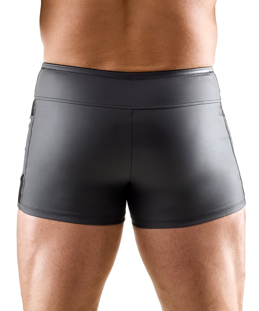 Wetlook Short met Mesh Inzetten - Svenjoyment - Afbeelding 2