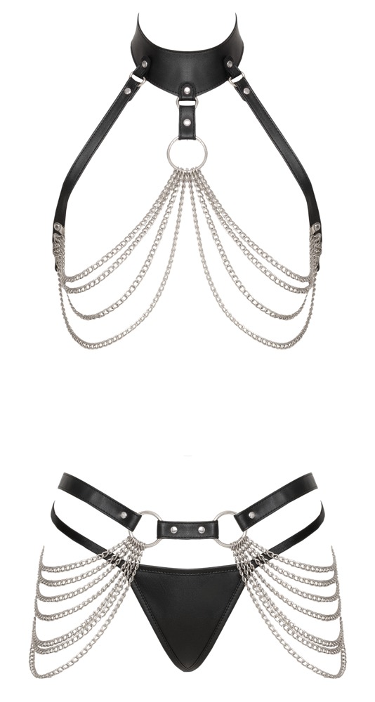Zilverkleurig Kettingen Set Met String - Bad Kitty - Afbeelding 9