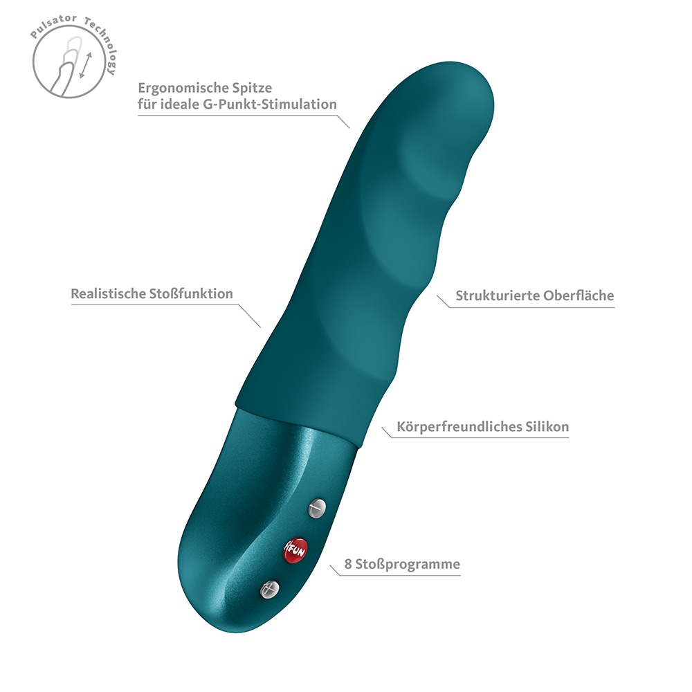 Stotende Vibrator voor G-Spot Stronic Petite - Fun Factory - Afbeelding 5