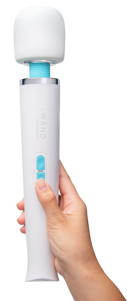 Le Wand Witte Vibrator Oplaadbaar met Super Krachtige Vibraties
