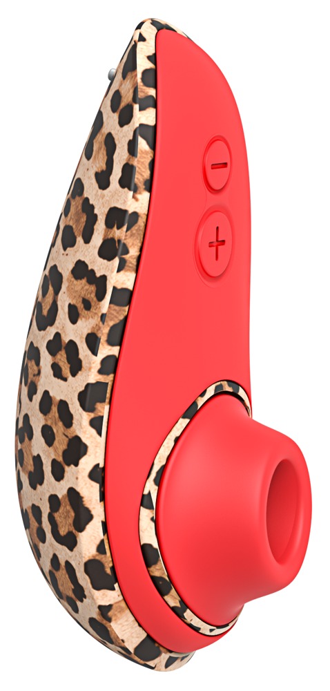 Luchtdruk Clitorisstimulator Liberty 2 Leopard Edition – Womanizer met pushbuttons