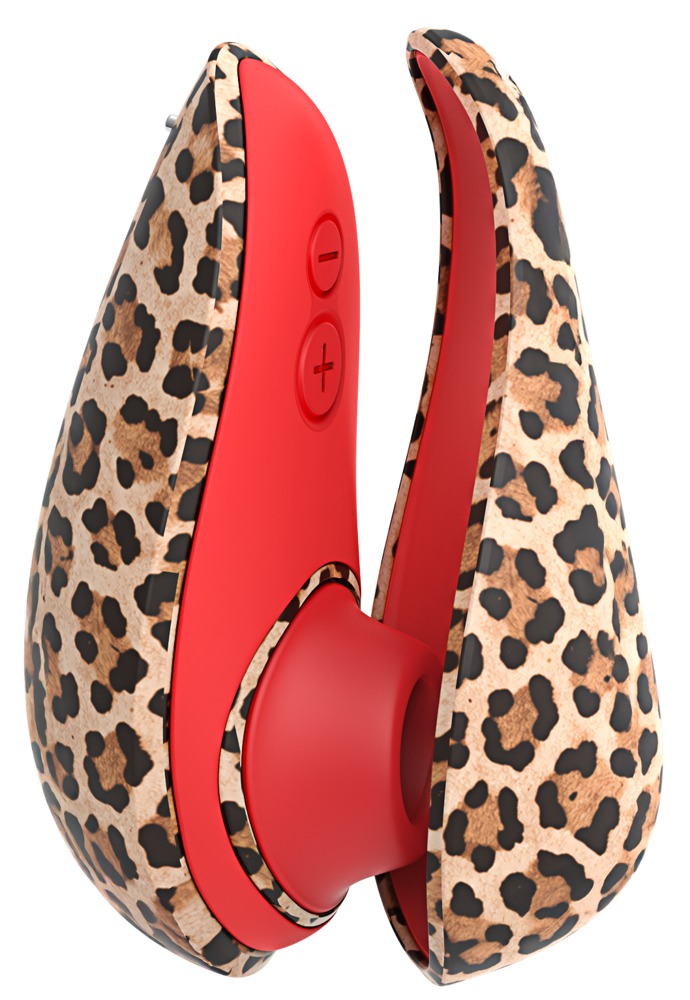 Luchtdruk Clitorisstimulator Liberty 2 Leopard Edition – Womanizer met deksel