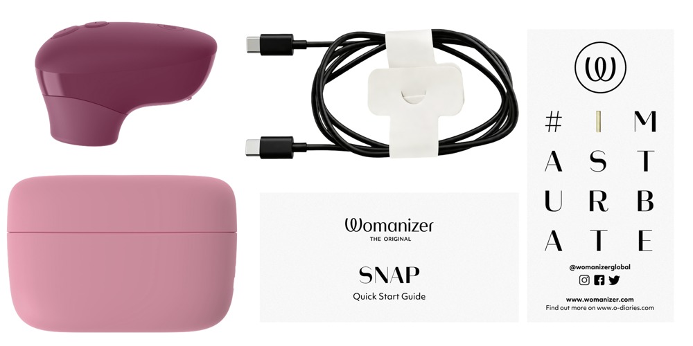 De Kleinste Mini Luchtdruk Clitoris Stimulator ter Wereld - Snap - Womanizer - Afbeelding 13
