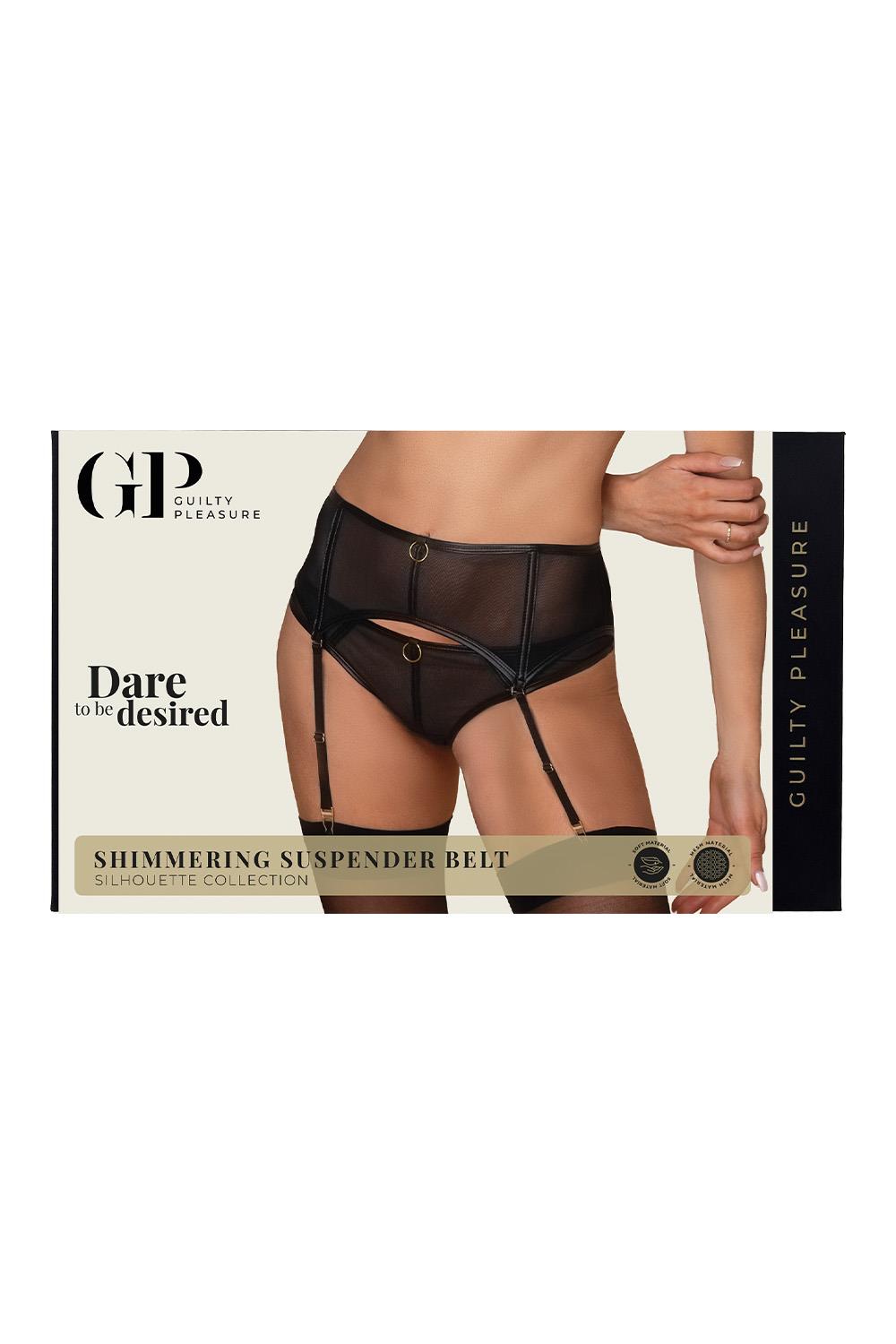 Transparante Mesh Jarretel Gordel van Silhouette - Guilty Pleasure - Afbeelding 7