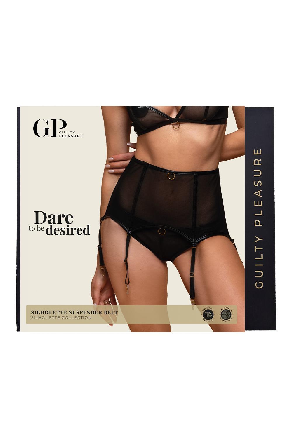 Transparante Hoge Jarretel Gordel van Silhouette - Guilty Pleasure - Afbeelding 6