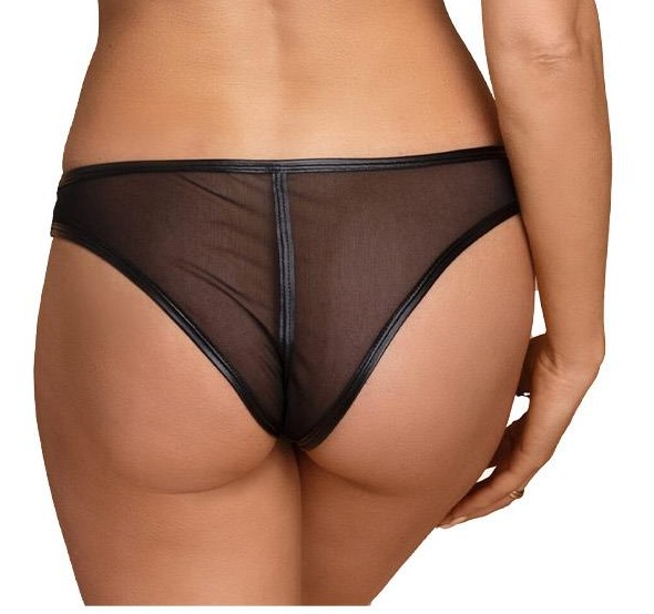 Transparante Mesh Slip van Silhouette - Guilty Pleasure - Afbeelding 2