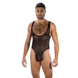 Mannen body van Rekbaar Mesh - Envy Menswear
