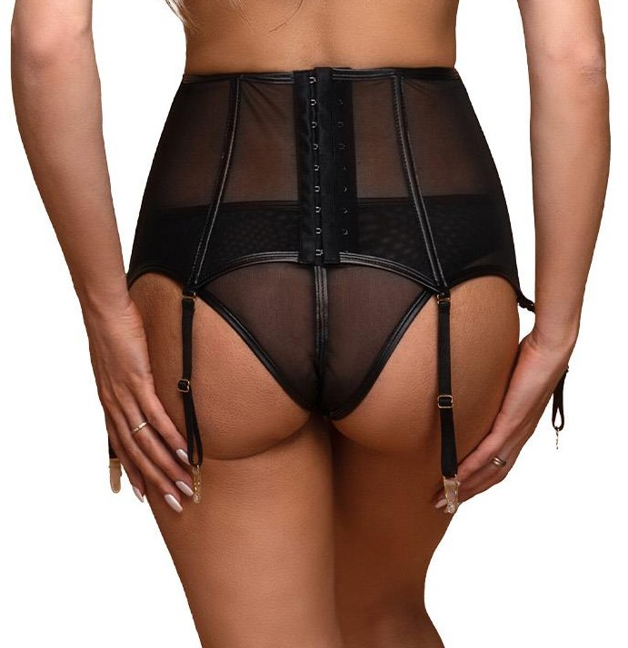 Transparante Hoge Jarretel Gordel van Silhouette - Guilty Pleasure - Afbeelding 2