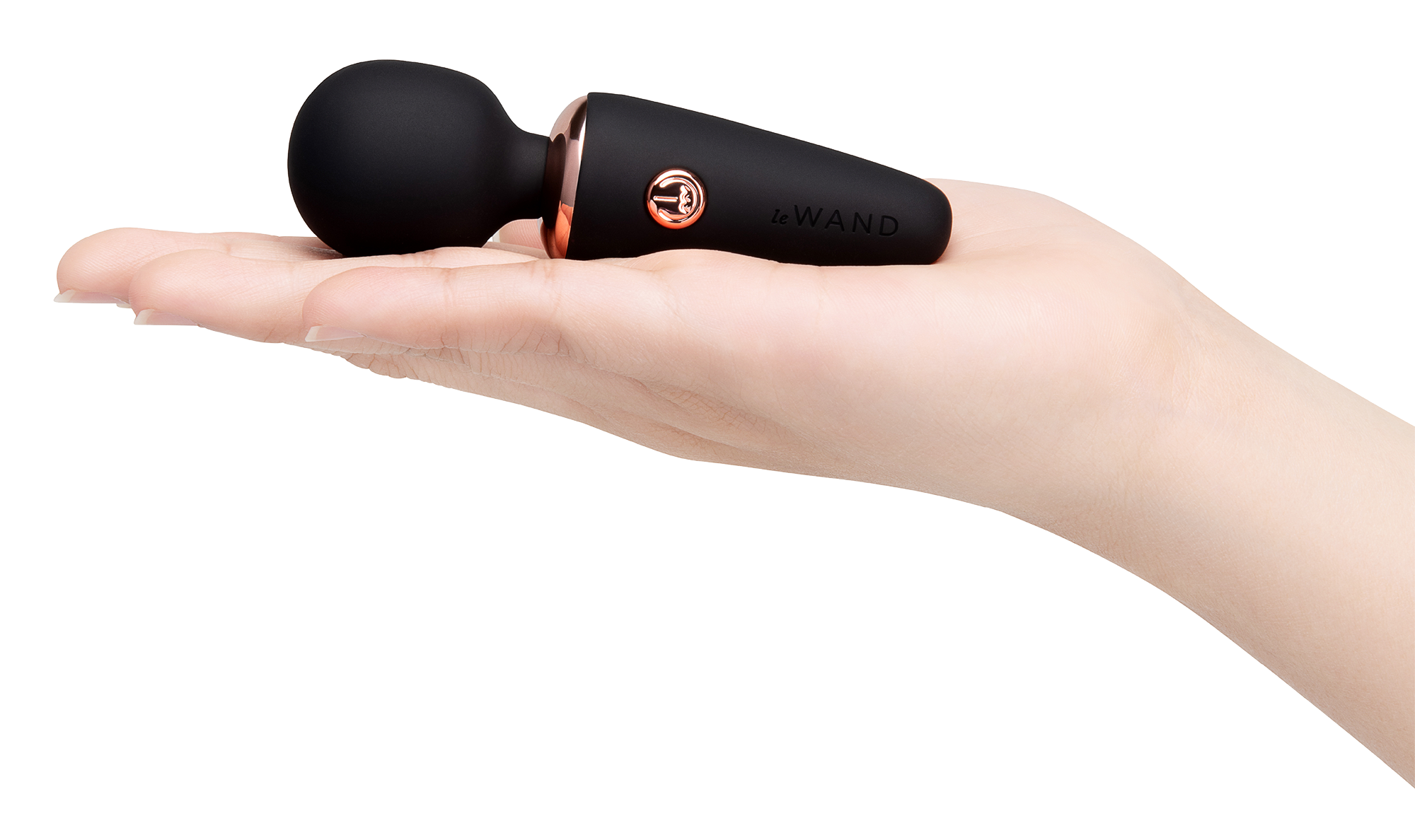 Le Wand Zwarte Mini Vibrator Oplaadbaar