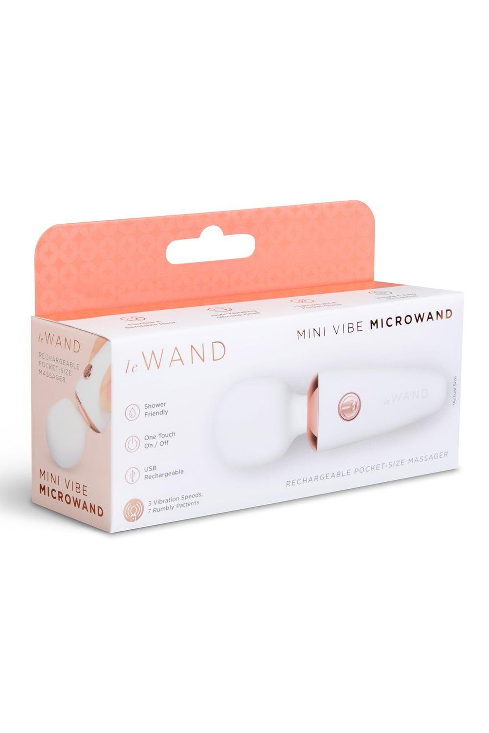 Le Wand Witte Mini Vibrator Oplaadbaar - Afbeelding 6