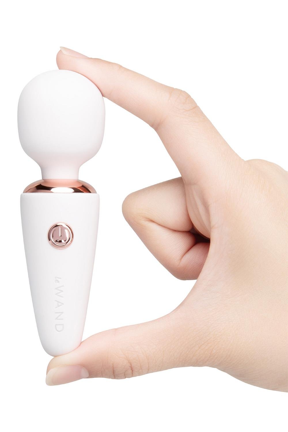 Le Wand Witte Mini Vibrator Oplaadbaar - Afbeelding 5