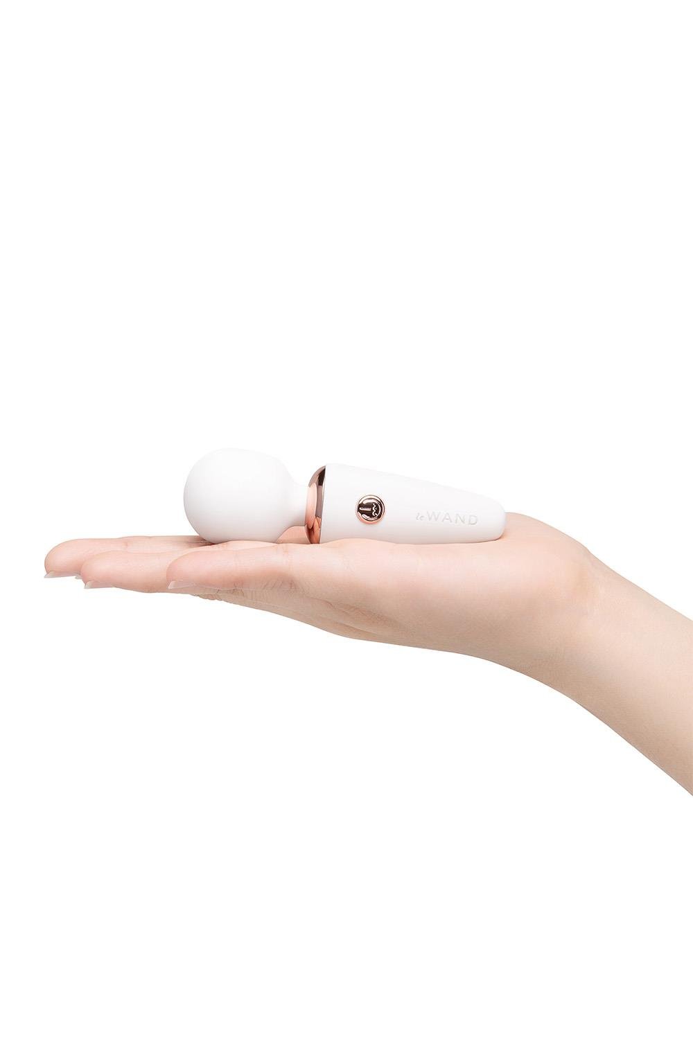 Le Wand Witte Mini Vibrator Oplaadbaar