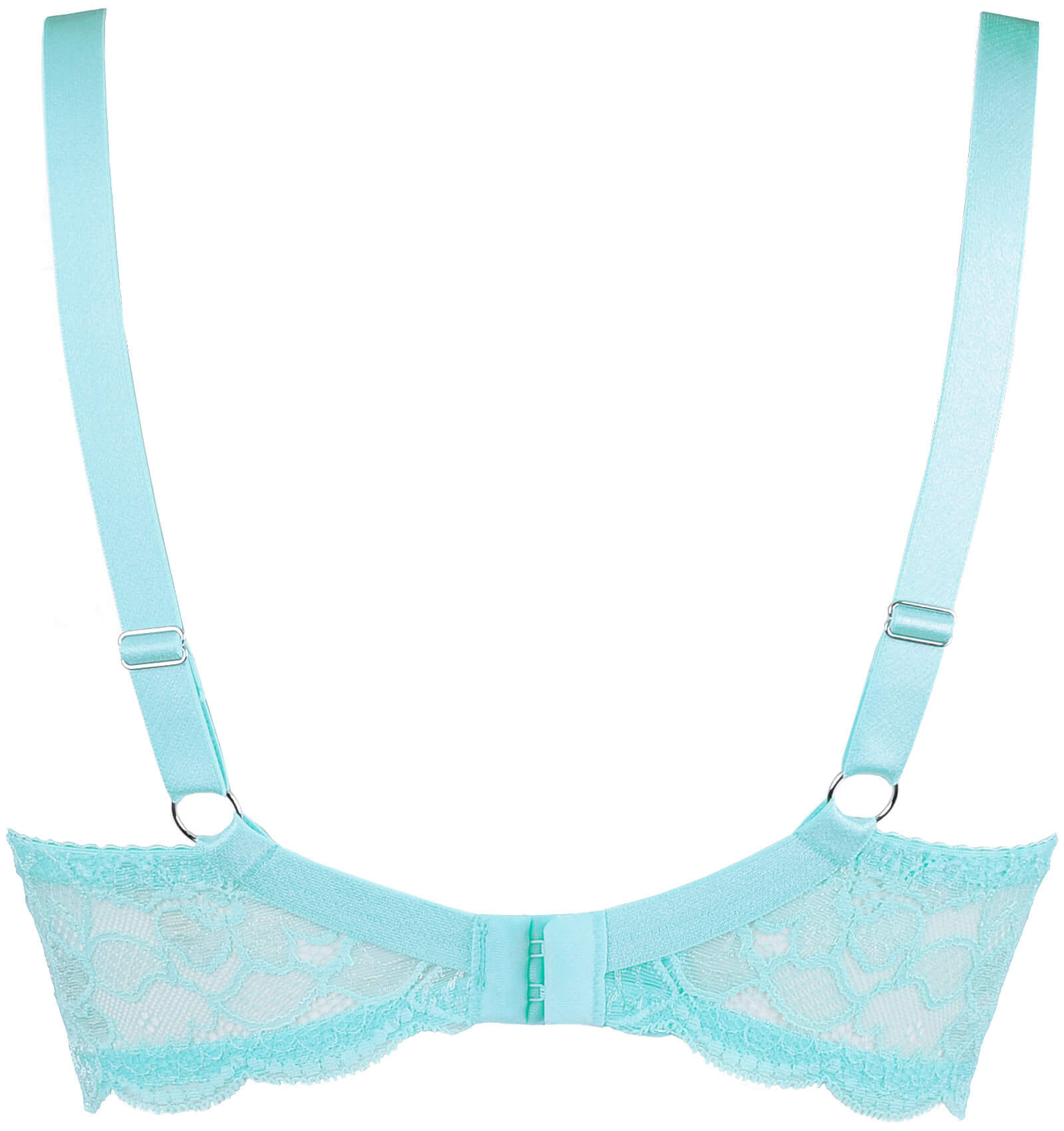 Verleidelijke Kanten BH in Turquoise - Axami - Afbeelding 7