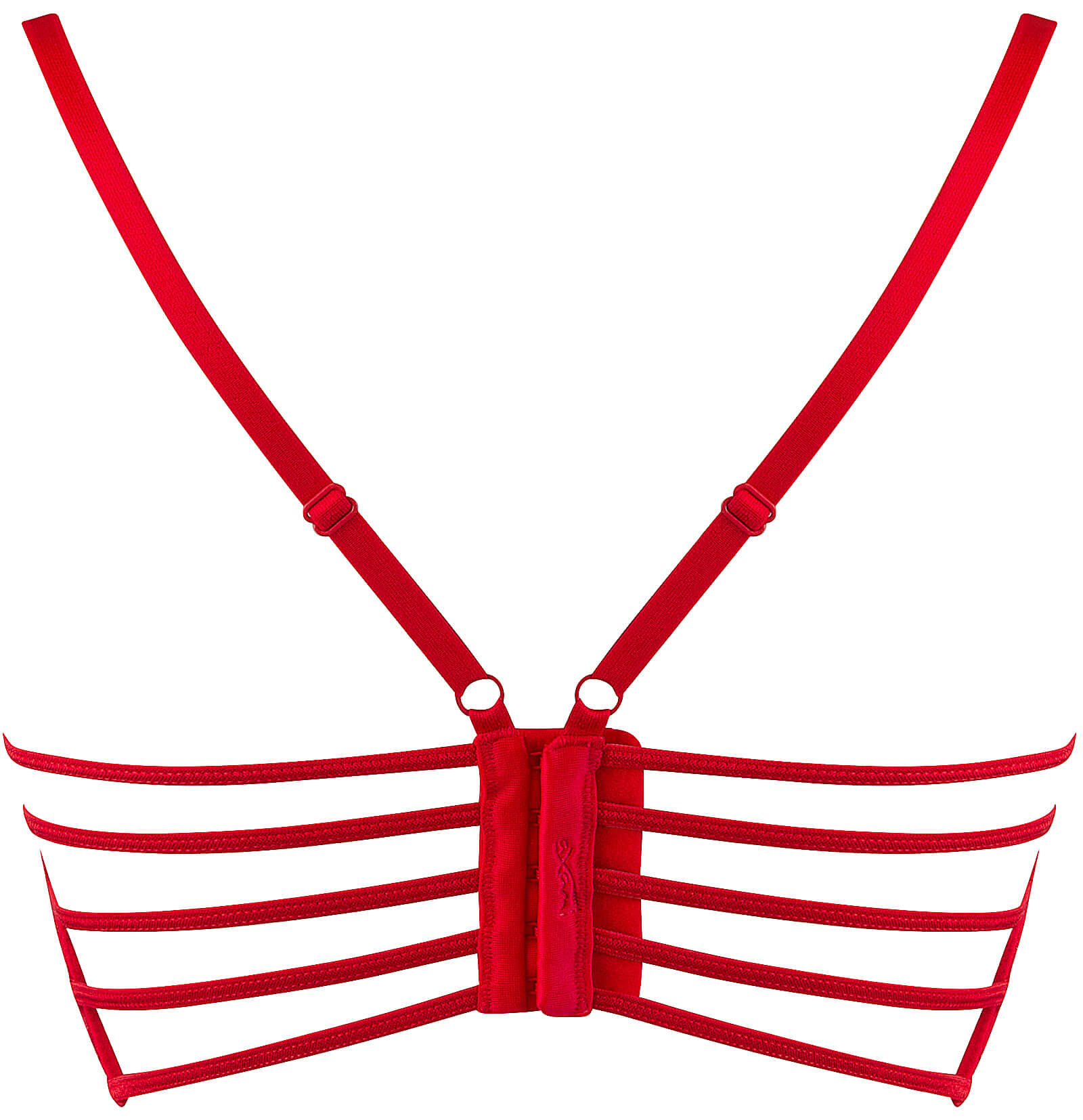 Party BH van Rood Kant - Mermaid Collectie - Axami - Afbeelding 4