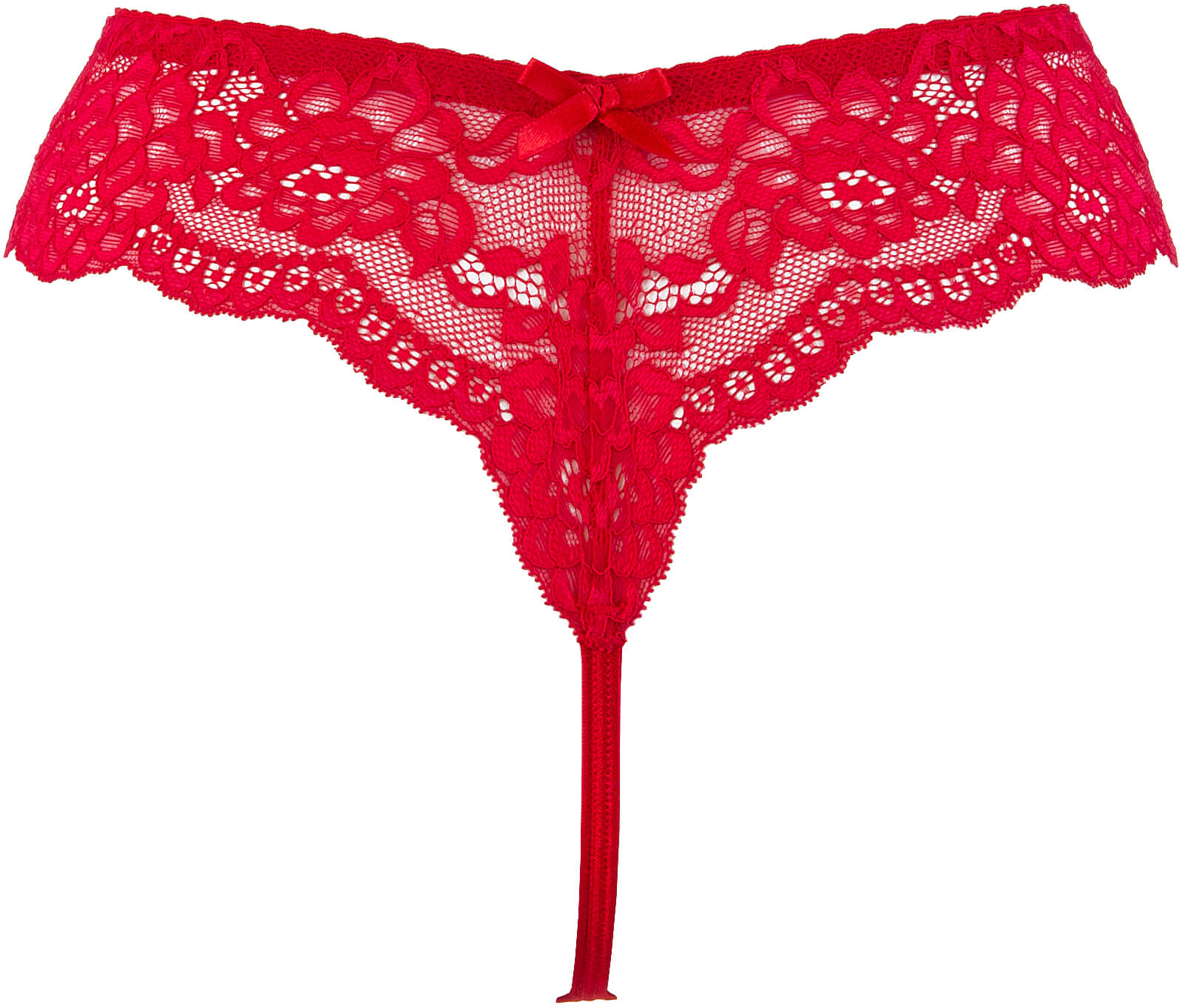 Party String van Rood Kant - Mermaid Collectie - Axami - Afbeelding 6
