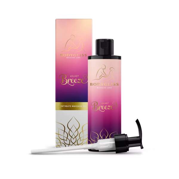 Velvet Breeze Massageolie & Glijmiddel met Bergamot 150 ml – BodyGliss met pomp