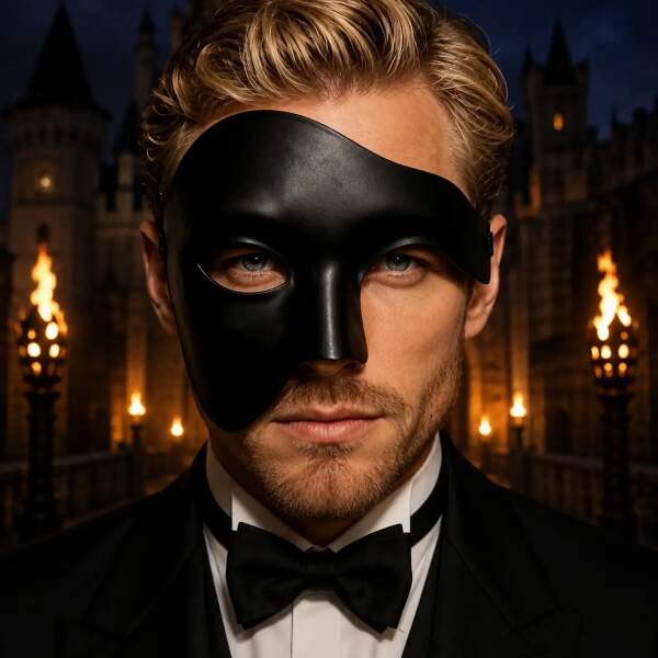 Masker Phantom zwart Cape Specialist