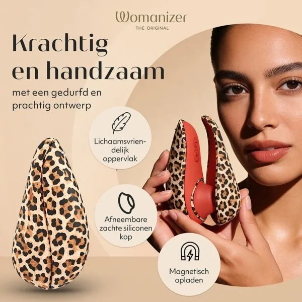 Luchtdruk Clitorisstimulator Liberty 2 Leopard Edition – Womanizer handzaam