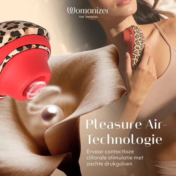 Luchtdruk Clitorisstimulator Liberty 2 Leopard Edition – Womanizer pleasure air